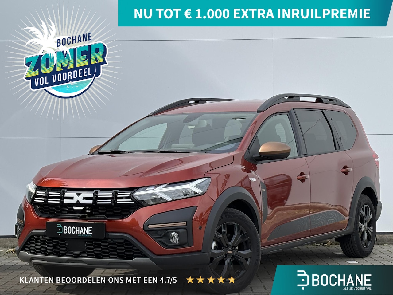 Dacia Jogger - 1.6 Hybrid 140 Extreme 7p. 1.6 Hybrid 140 Extreme 7p. - AutoWereld.nl