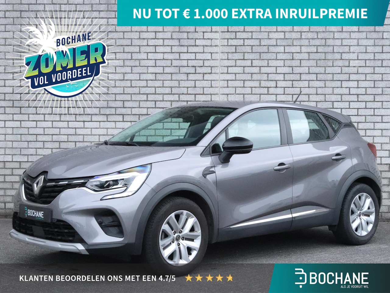Renault Captur - 1.0 TCe 100 Bi-Fuel Zen | Achteruitrijcamera | Trekhaak | All-Season Banden | Navigatie | - AutoWereld.nl