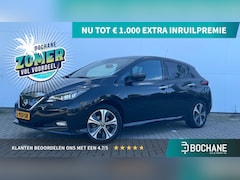 Nissan LEAF - 62 kWh e+ N-Connecta Navigatie / Parkeersensoren + Camera 360 / Climate Control / Lichtmet