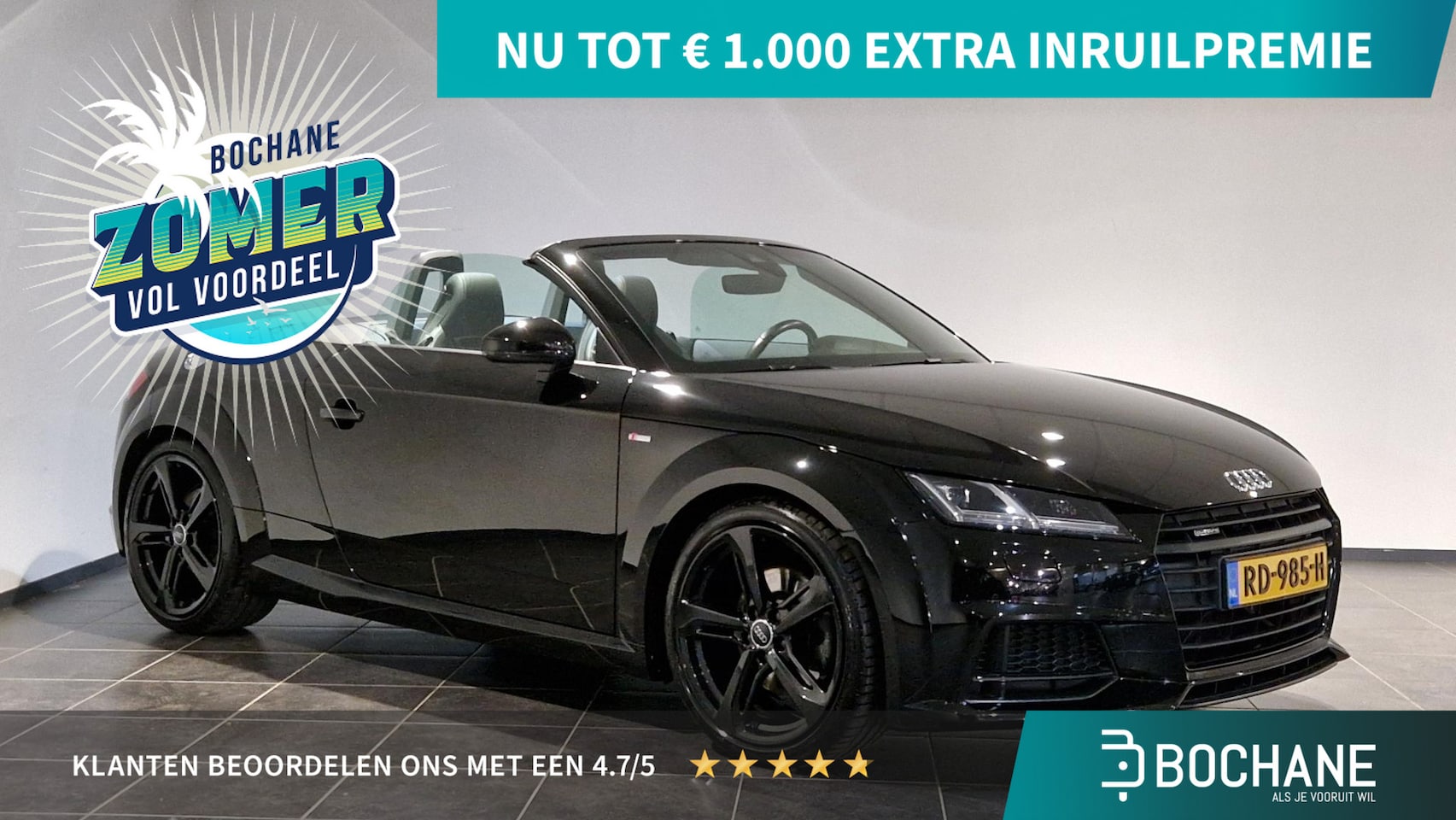 Audi TT Roadster - 2.0 TFSI quattro Pro Line S | B&O Audio | LED | 19 inch | Nekverwarming - AutoWereld.nl