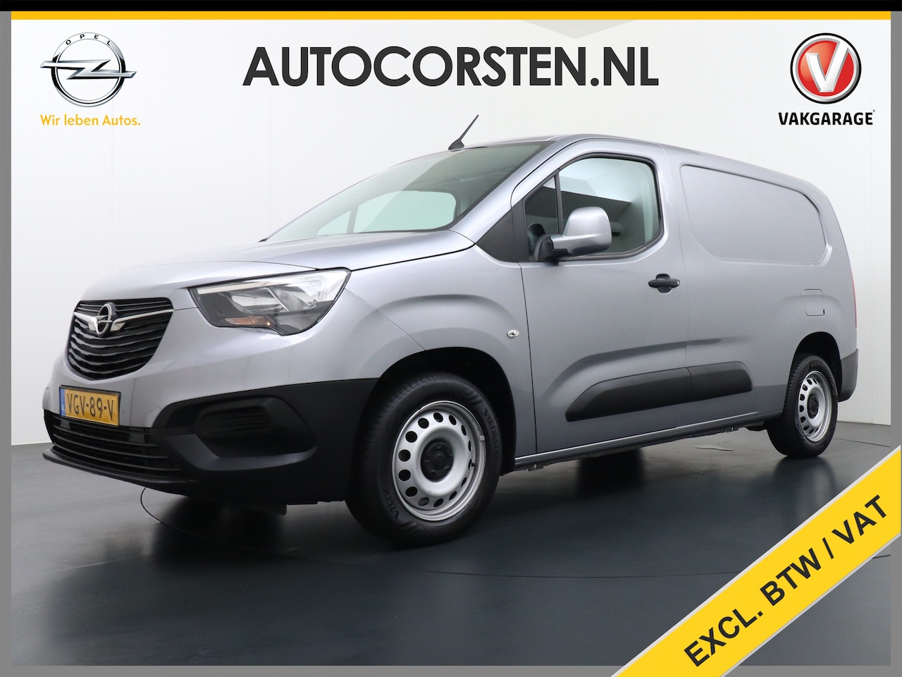 Opel Combo - 1.5D L2H1 Navi Apple Carplay Android MultiMedia-nb Schuifdeur-R. Tussenschot Airco Connect - AutoWereld.nl