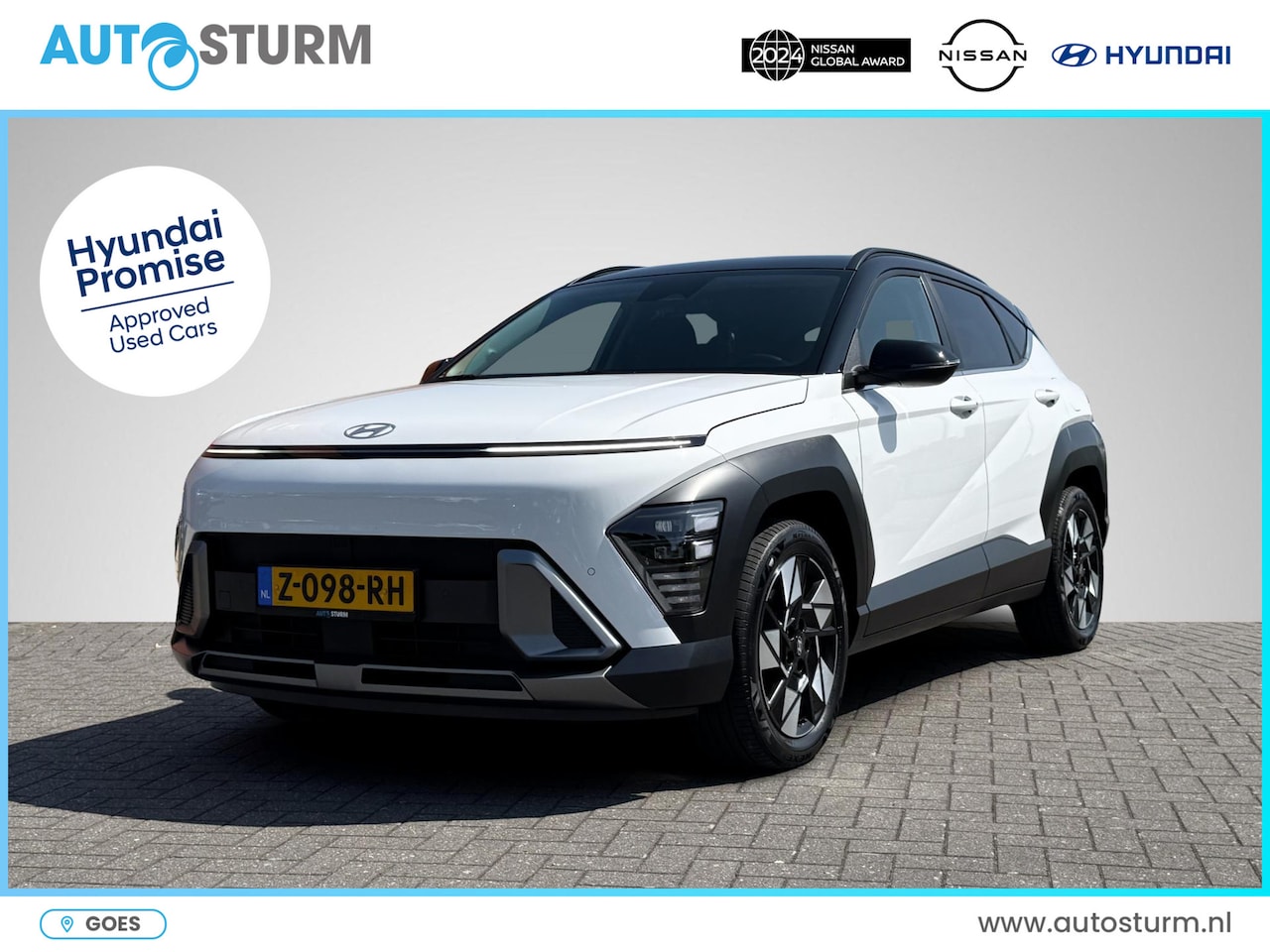 Hyundai Kona - 1.6 GDI HEV Comfort Smart | Navigatie Full-Map | Camera | Stuur- + Stoelverwarming | Adapt - AutoWereld.nl