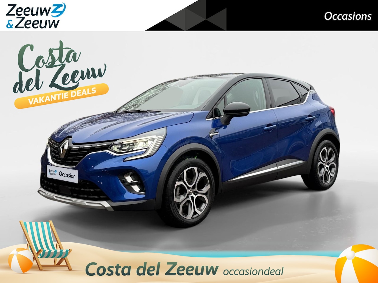 Renault Captur - 1.3 TCe 140 Intens | Trekhaak met witte kentekenplaat | Achteruitrij camera | Parkeersenso - AutoWereld.nl