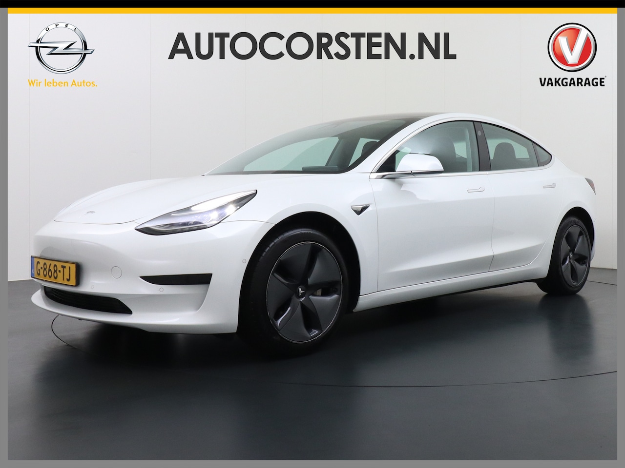 Tesla Model 3 - RWD SR+ 60kWh 325PK FSD 3-Computer 18" AutoPilot Leder PanoDak Adaptive-Cruise Lmv Camera' - AutoWereld.nl