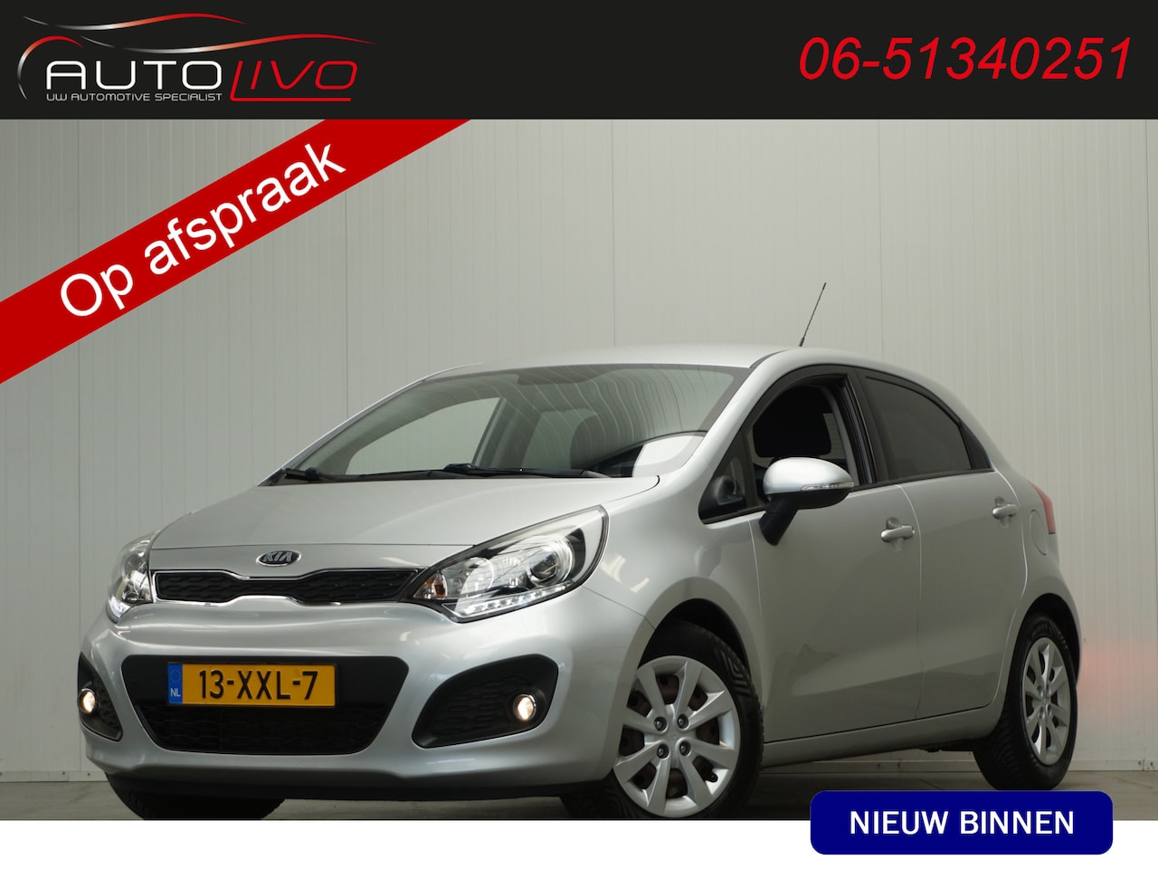 Kia Rio - 1.2 CVVT Plus Pack NL AUTO! SUPER NET! - AutoWereld.nl