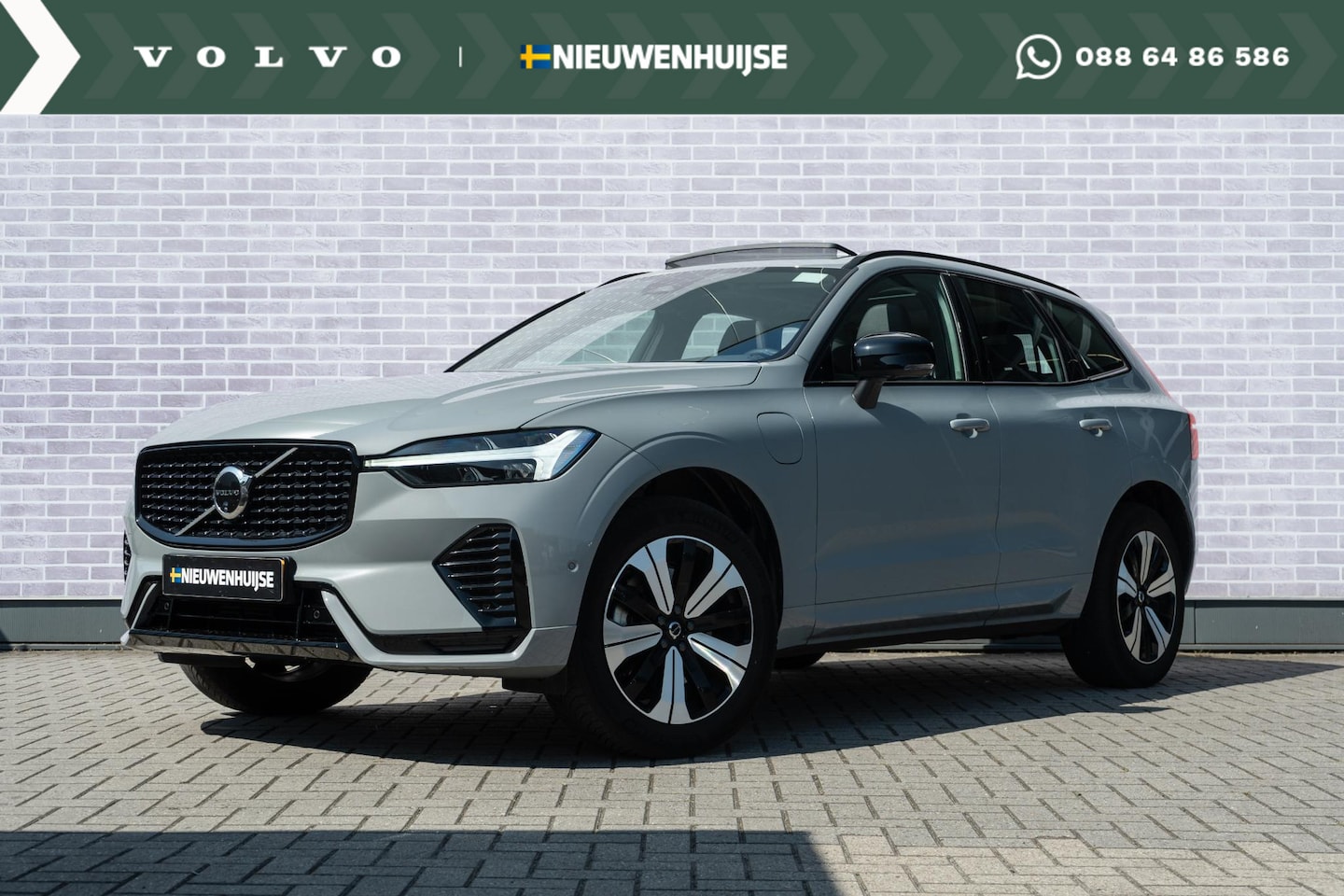 Volvo XC60 - 2.0 T6 Plug-in hybrid AWD Plus Dark | Keyless | Schuif-/Kanteldak | 360 camera | Elek. Ver - AutoWereld.nl