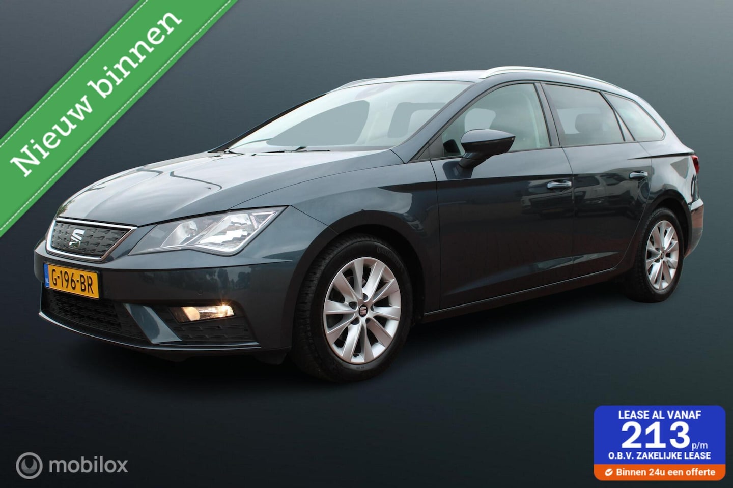 Seat Leon ST - 1.0 EcoTSI Style Business Intense 1.0 EcoTSI Style Business Intense, DSG, Camera, Pdc voor + achter, App connect, Cruise, Cl - AutoWereld.nl