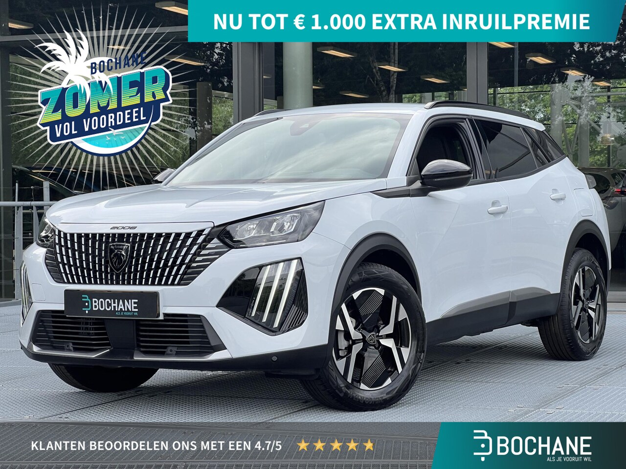 Peugeot 2008 - 1.2 PureTech 100 Allure | Cruise Control | Navigatie | Rondomzichtcamera | - AutoWereld.nl