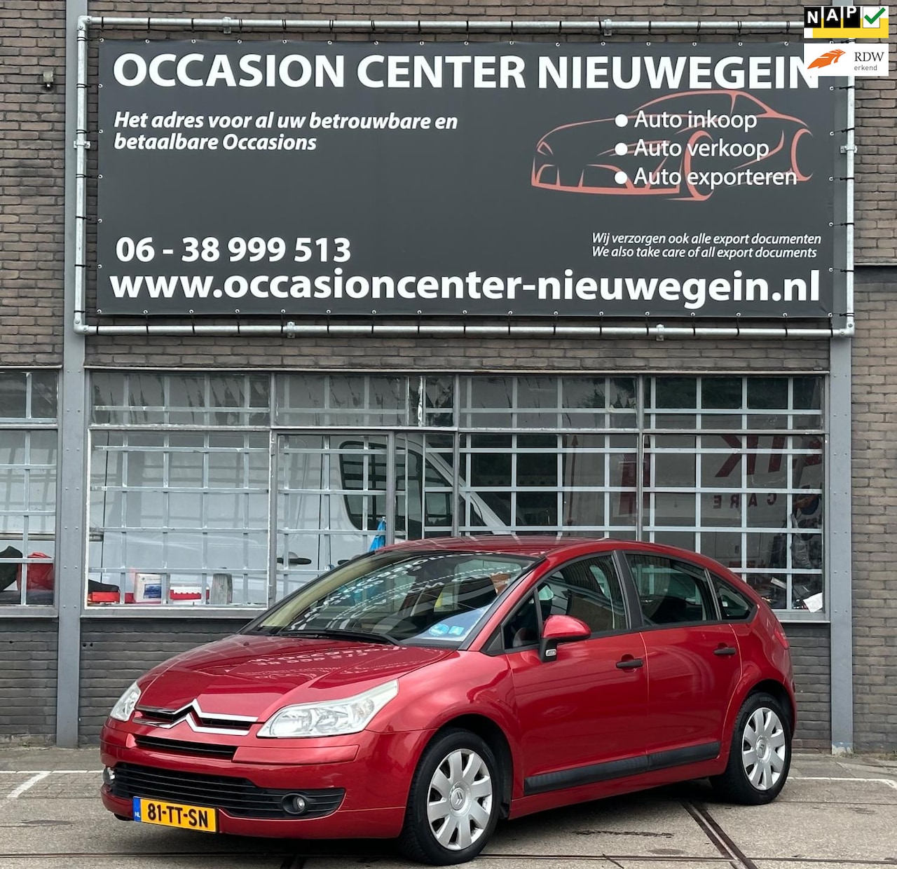 Citroën C4 - 1.6-16V 2007 5D Airco/Elektr Pakket/INRUILKOOPJE! - AutoWereld.nl