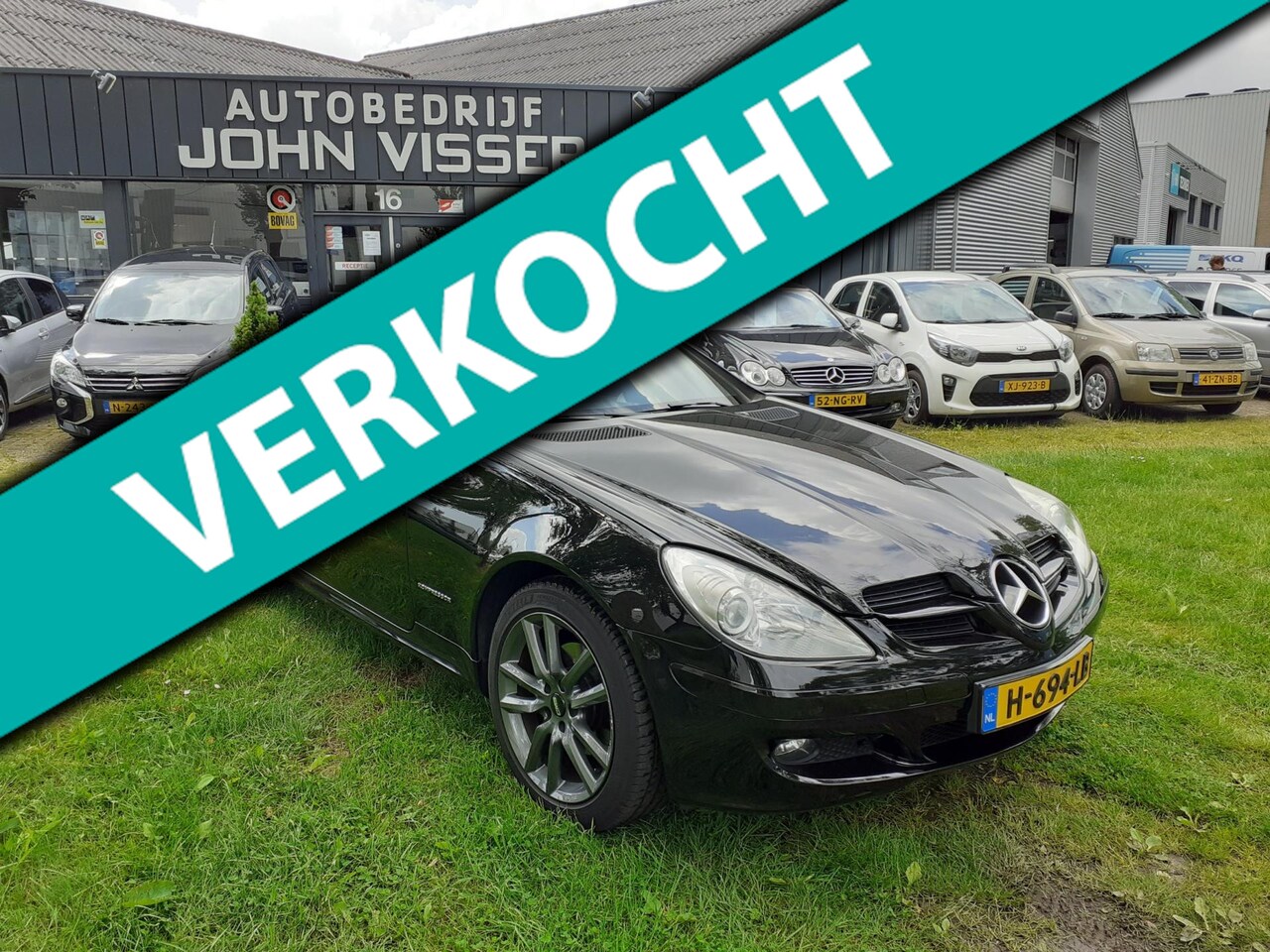 Mercedes-Benz SLK-klasse - 200 K. * NAV*AUTM*LEER* - AutoWereld.nl