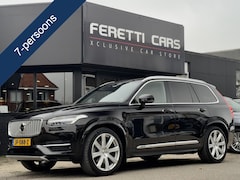 Volvo XC90 - 2.0 T8 AUT8 TWIN ENGINE AWD 7 PERS INSCRIPTION.& PANODAK LEDER NAVI CAMERA BROWERS & WILKI