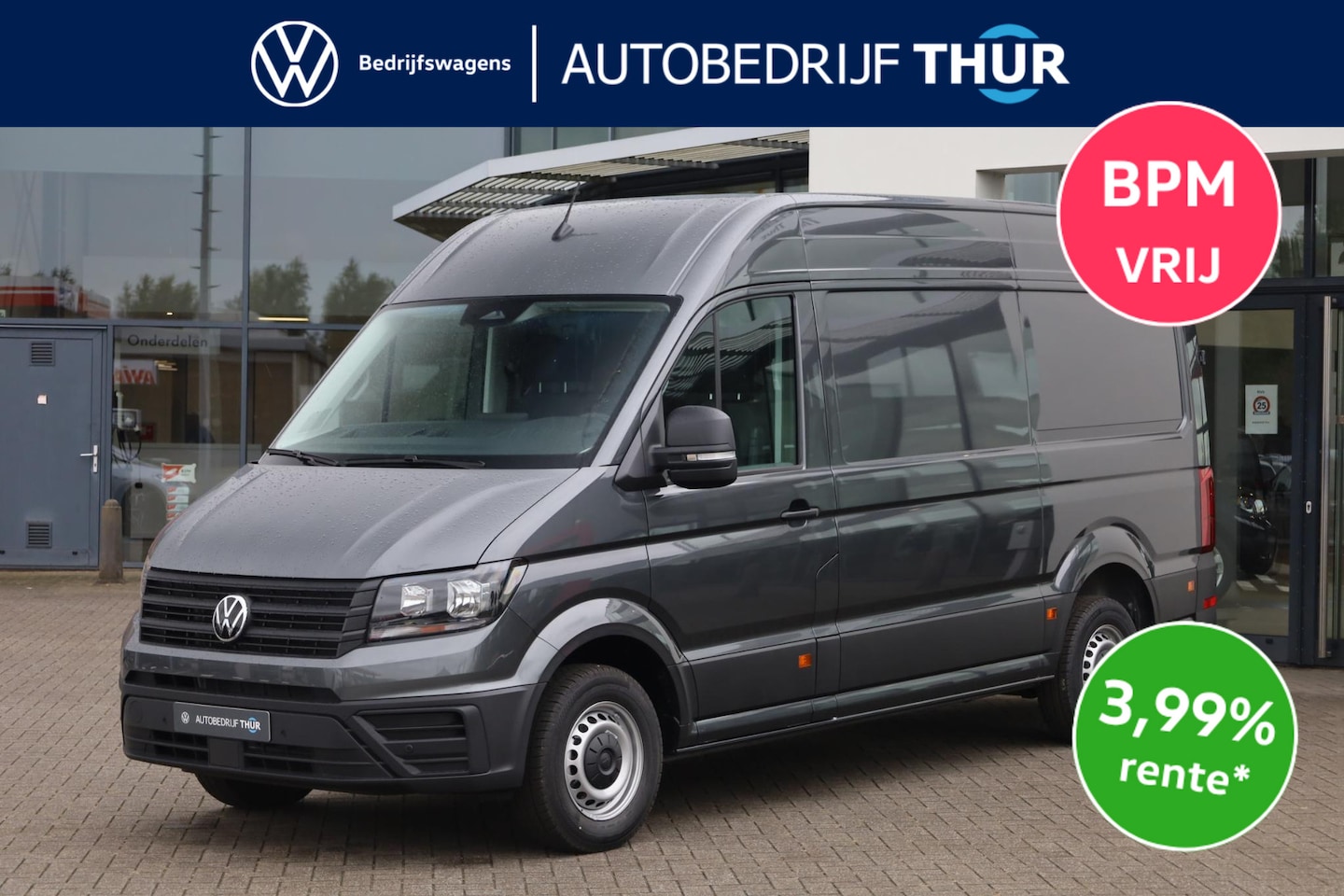 Volkswagen Crafter - 35 2.0 TDI L3H3 Trendline 35 2.0 TDI L3H3 Trendline 140PK / 103kW, BPM vrij, achteruitrijcamera, parkeersensoren voo - AutoWereld.nl