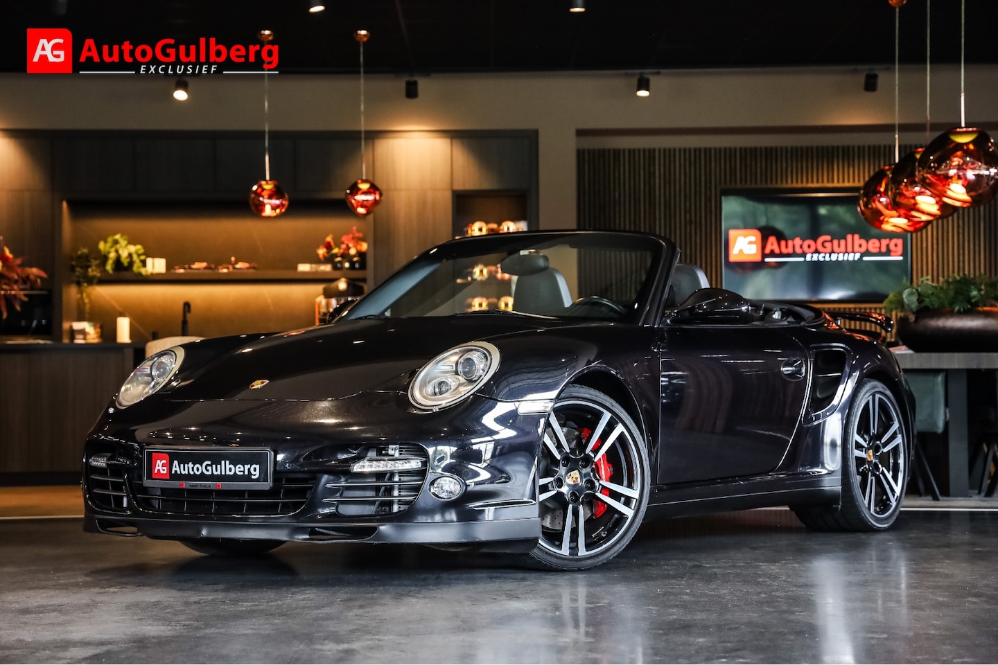 Porsche 911 Cabrio - 3.8 Turbo Sportstoelen Adaptive Voll Leder electr. met Memory, Sport Chrono, Bose Sound, P - AutoWereld.nl