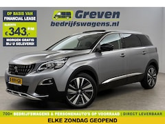 Peugeot 5008 - 1.2 PureTech 7p 360 Camera Pano Sfeerverl. LED Virtual Carplay Cruise Clima Navi Leder PDC