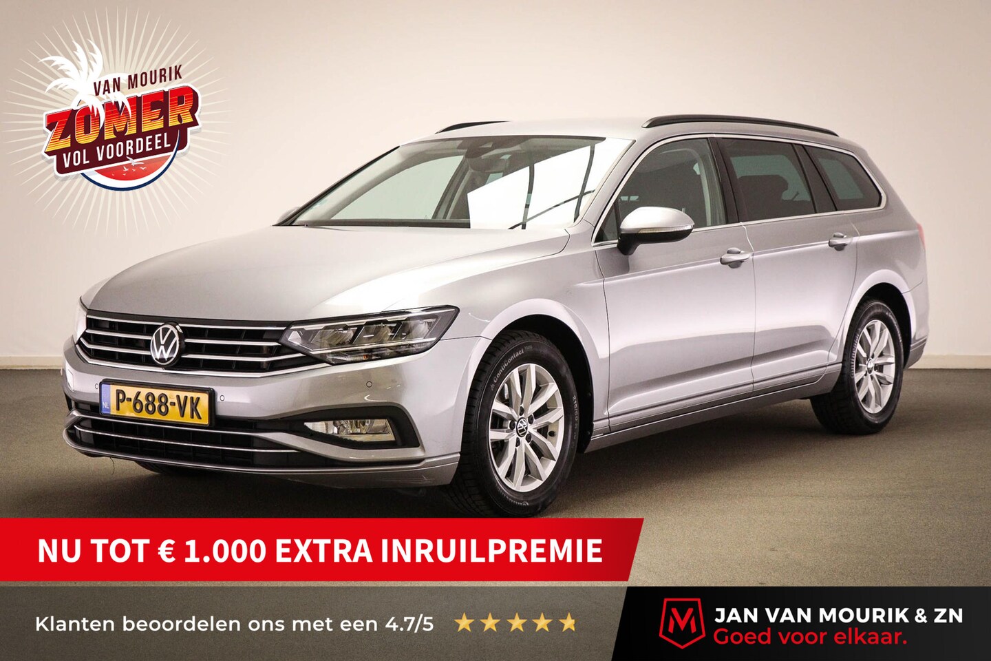 Volkswagen Passat Variant - 1.5 TSI | LED | DAB | APPLE | TREKHAAK - AutoWereld.nl