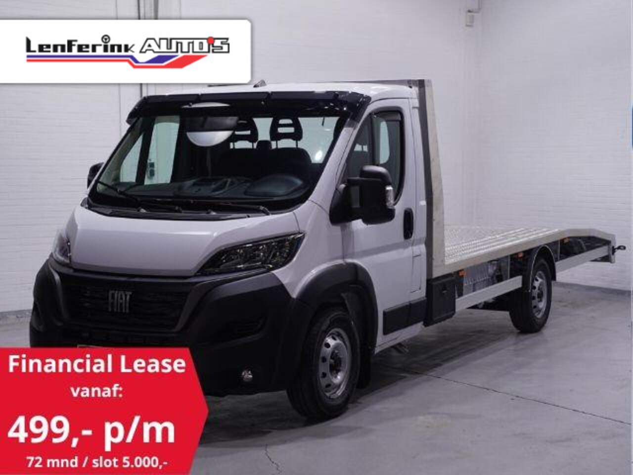 Fiat Ducato - 2.2 MJet 140 pk L4 Autotransporter Airco, BPM vrij Luchtvering, Cruise Control, DAB+, Nieu - AutoWereld.nl