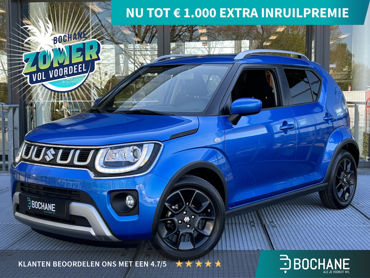 Suzuki Ignis - 1.2 Smart Hybrid Select CVT Automaat | Camera | Stoelverwarming | Navigatie - AutoWereld.nl