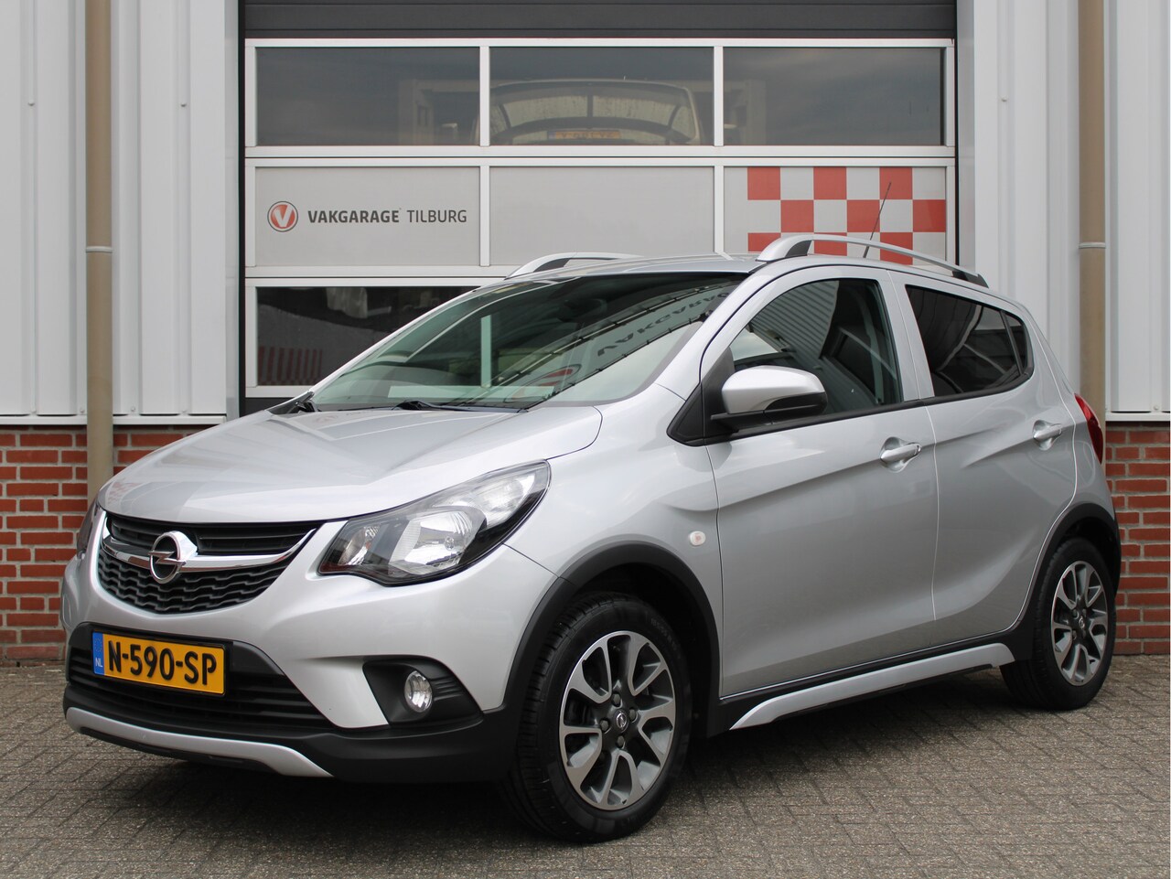 Opel Karl - 1.0 Rocks Online Edition /Cruise control/CV/Apple carplay/Android auto/Bluetooth/15'LM/ISO - AutoWereld.nl