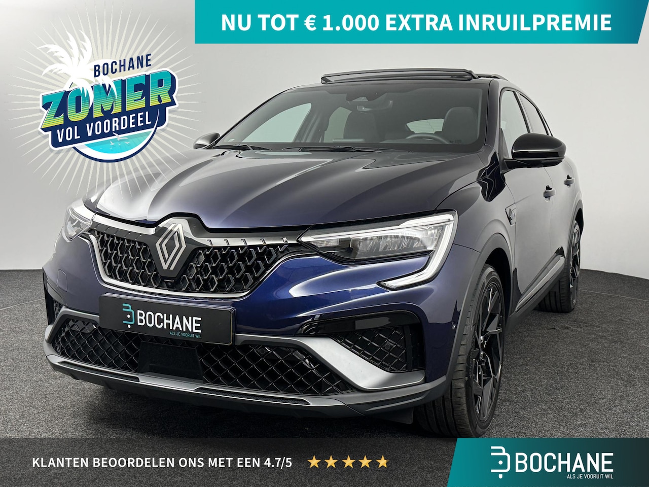 Renault Arkana - 1.6 E-Tech hybrid 145 Esprit Alpine | 360° Camera | BOSE Audio | Open dak | - AutoWereld.nl