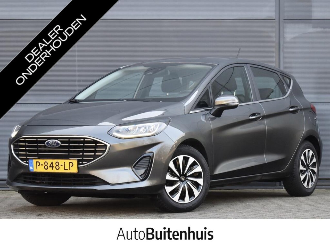 Ford Fiesta - 1.0 EcoBoost Hybrid Titanium 125 PK |CLIMATE|CRUISE|NAVI|CARPLAY|PDC - AutoWereld.nl