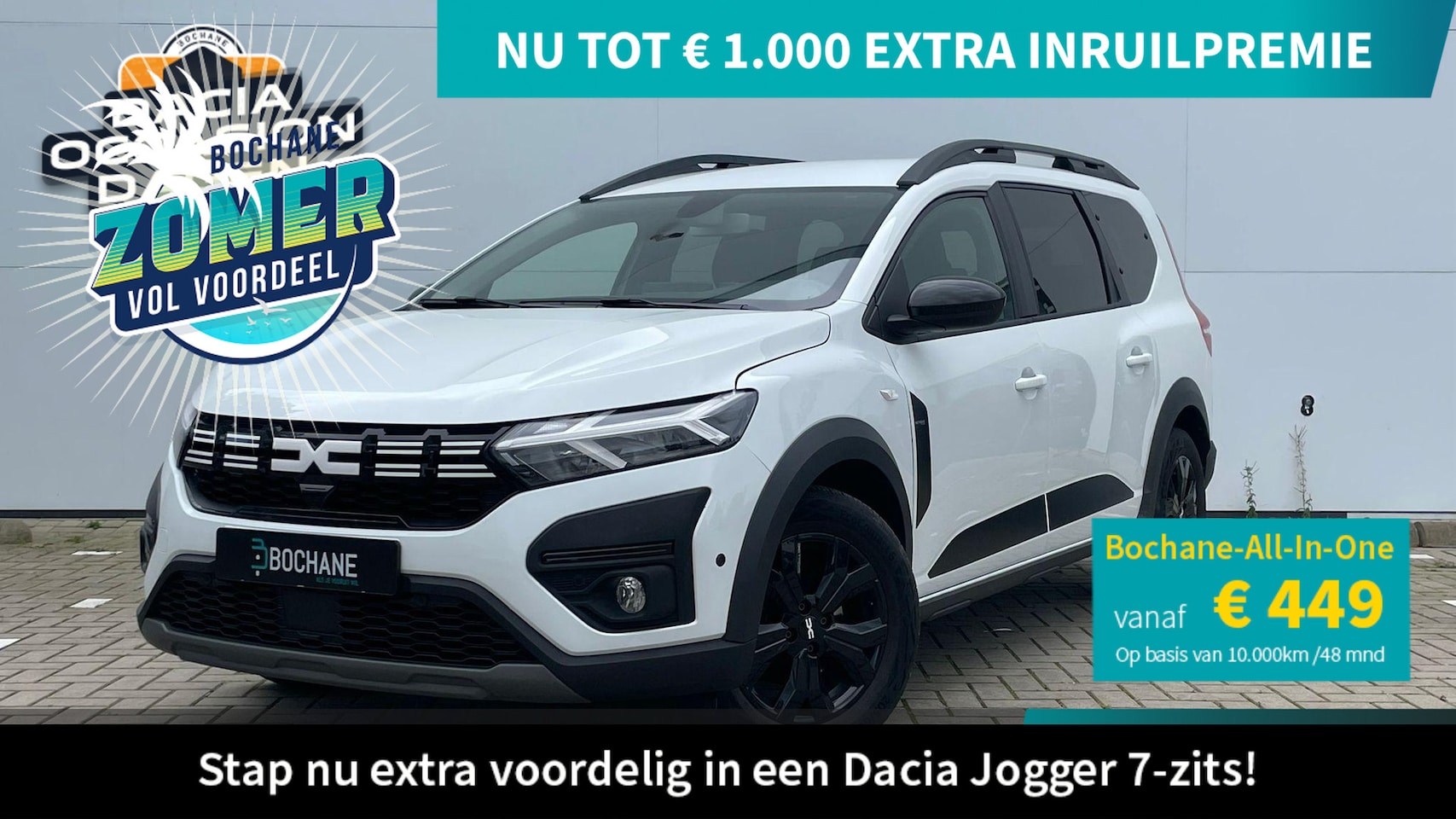 Dacia Jogger - 1.0 TCe 110 Extreme 7p. 7-Persoons / Climate Control / Navigatie / Parkeersensoren V+A+Cam - AutoWereld.nl