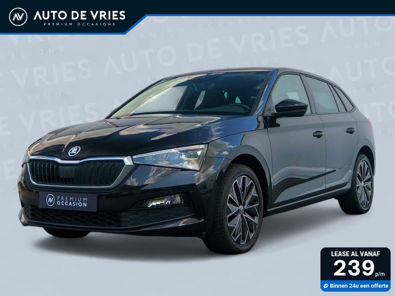 Skoda Scala - 1.0 TSI 110pk Sport Business | Full LED | ECC | Carplay | Camera | Stoelverwarming - AutoWereld.nl