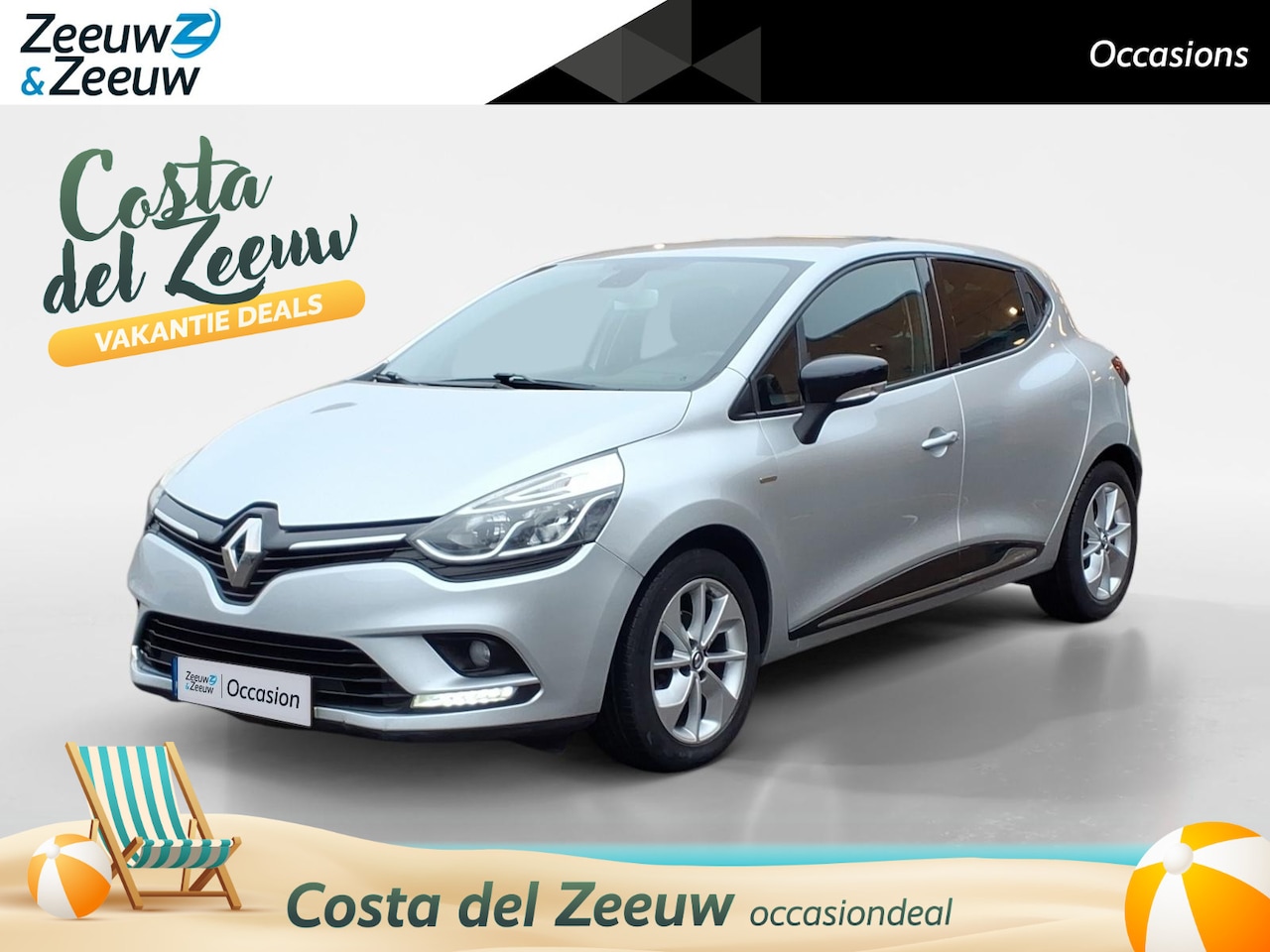 Renault Clio - 0.9 TCe Limited | LM velgen | Airco| Navigatie | Cruise control | Privacy glass - AutoWereld.nl