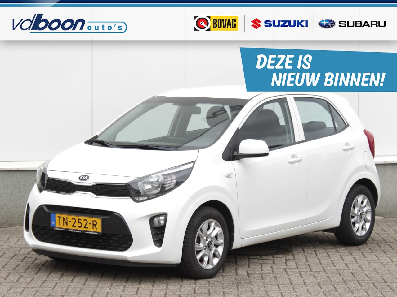 Kia Picanto - 1.0 CVVT ComfortPlusLine Navigator | Navi | Airco | Camera - AutoWereld.nl