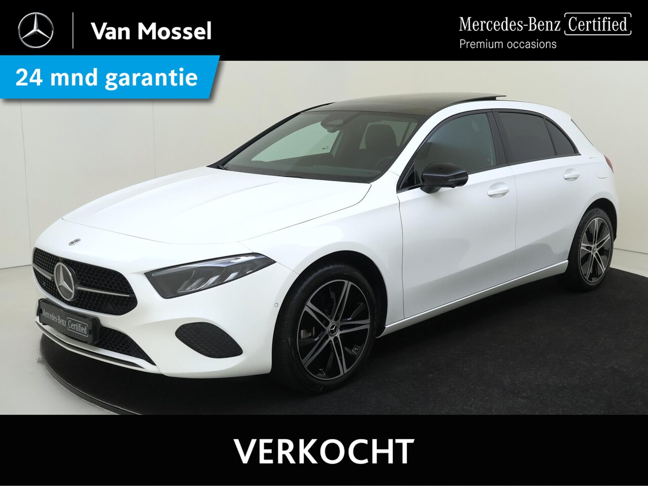 Mercedes-Benz A-klasse - 250e Luxury-Line 250 e Business Solution Luxury / Stoelverwarming / 360Graden-Camera / Pan - AutoWereld.nl