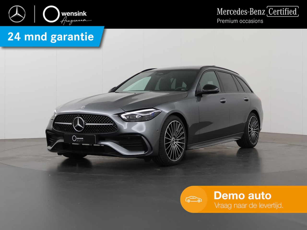Mercedes-Benz C-klasse Estate - 180 AMG Line | Premium Pack | Panoramaschuifdak | Augmented reality Navigatie | DIGITAL LI - AutoWereld.nl