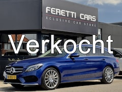 Mercedes-Benz C-klasse Estate - 350 e AUT7 AMG-LINE SPORT-LEDER NAVI CAMERA BURMESTER 19 INCH AMG-LMV LED PDC