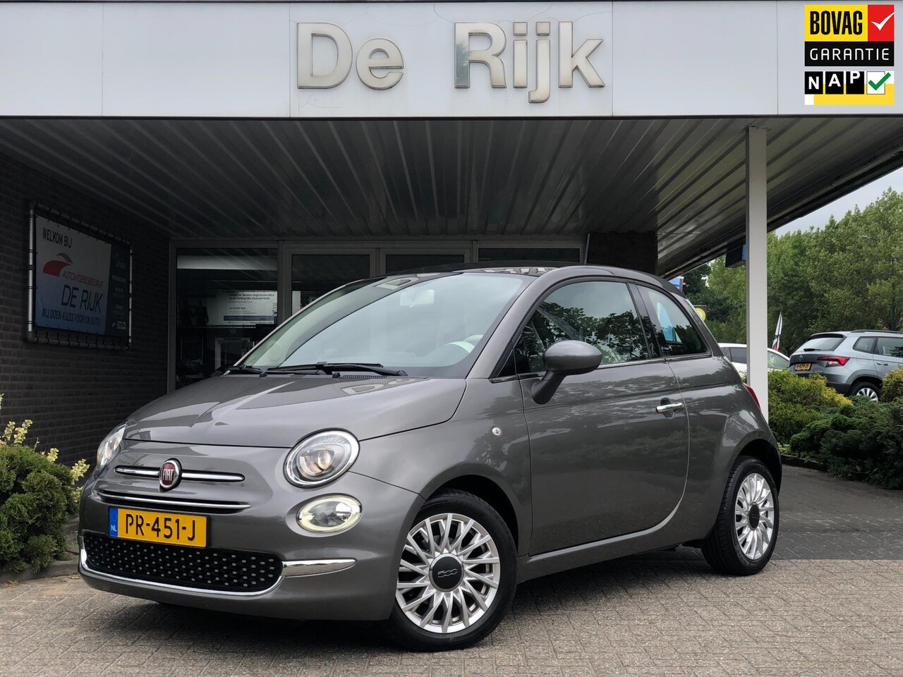 Fiat 500 - 0.9 TwinAir Turbo| Pano, Navi, Cruise, Airco, DAB, 15'' LMV | NAP | - AutoWereld.nl