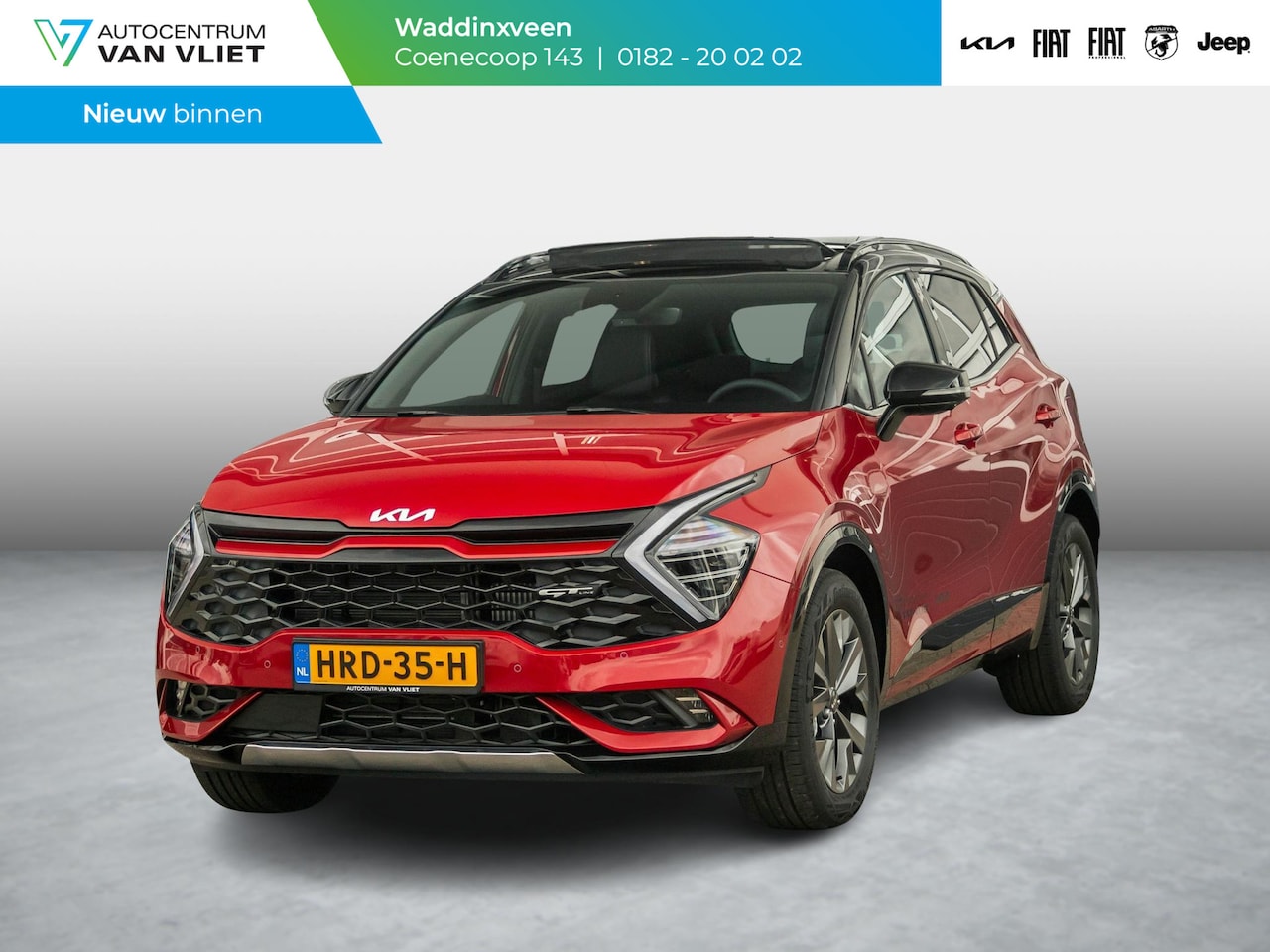 Kia Sportage - 1.6 T-GDi Hybrid GT-PlusLine Beschikbaar in overleg l Stoelverwarming / Stoelventilatie l - AutoWereld.nl