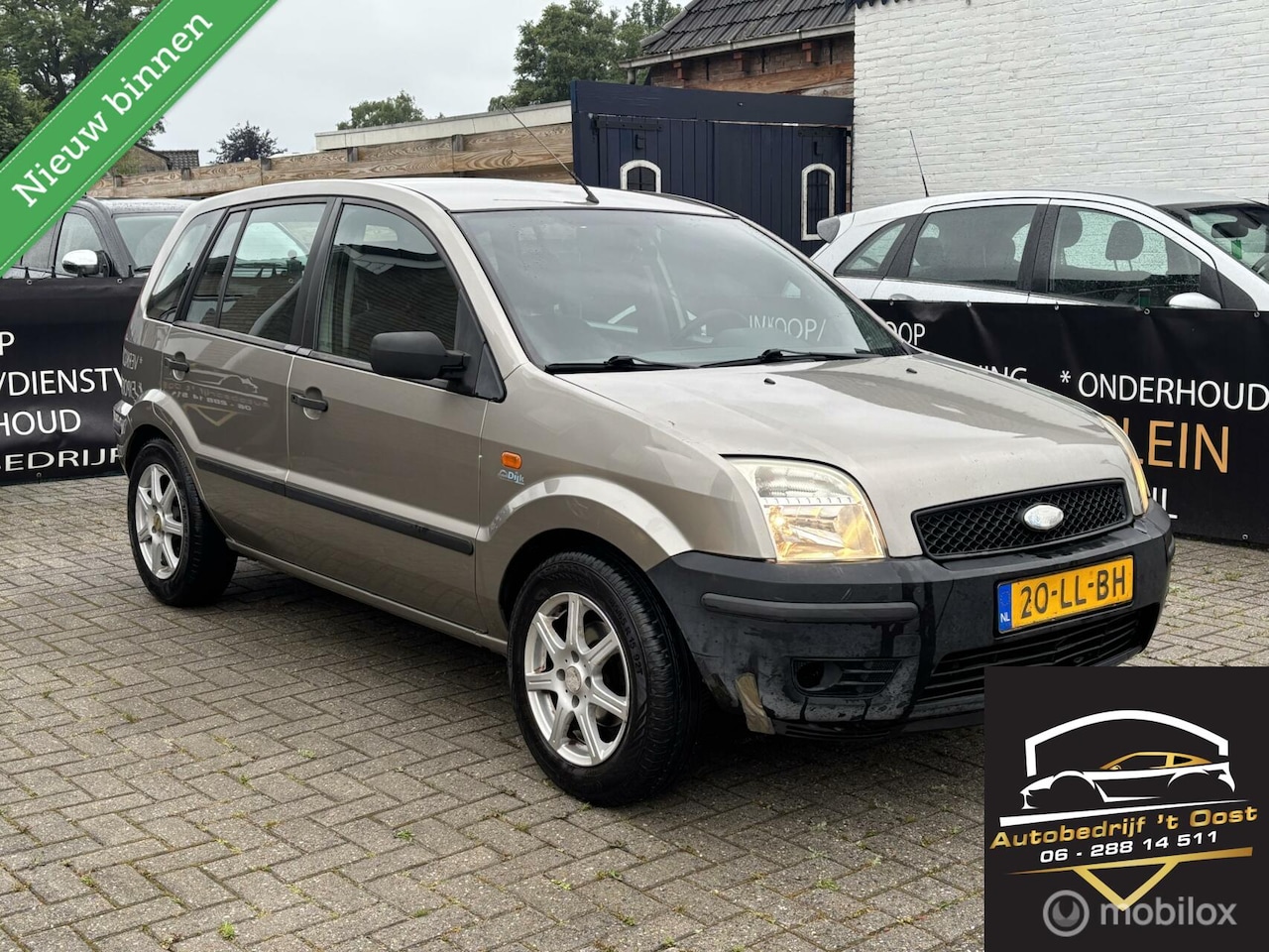 Ford Fusion - 1.4-16V Trend inruil koopje met lange apk ! - AutoWereld.nl