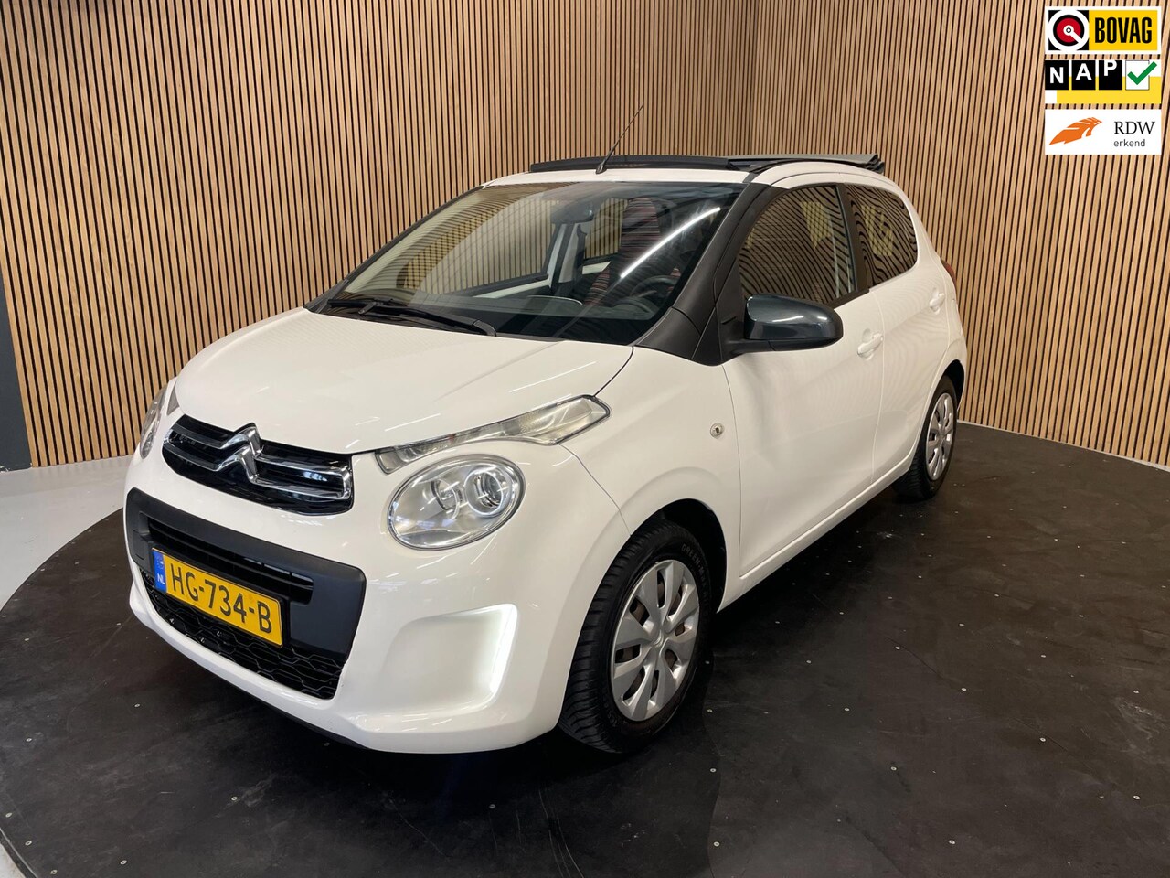 Citroën C1 - 1.0 e-VTi Feel |CABRIO|BLUETOOTH||5-DRS|ELEKTRISCHE RAMEN|1e EIG.| - AutoWereld.nl