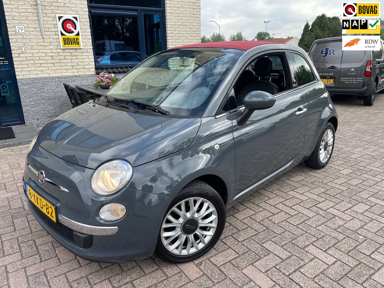 Fiat 500 C - 0.9 TwinAir Turbo Lounge-PDC- Zuinig en leuk rijden - AutoWereld.nl