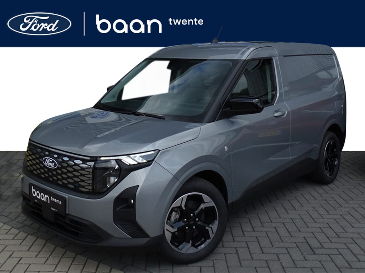 Ford Transit Courier - E-Transit Limited 44 kWh | Driver Ass. Pack | Trekhaak | 0,99% Fin. Lease - AutoWereld.nl
