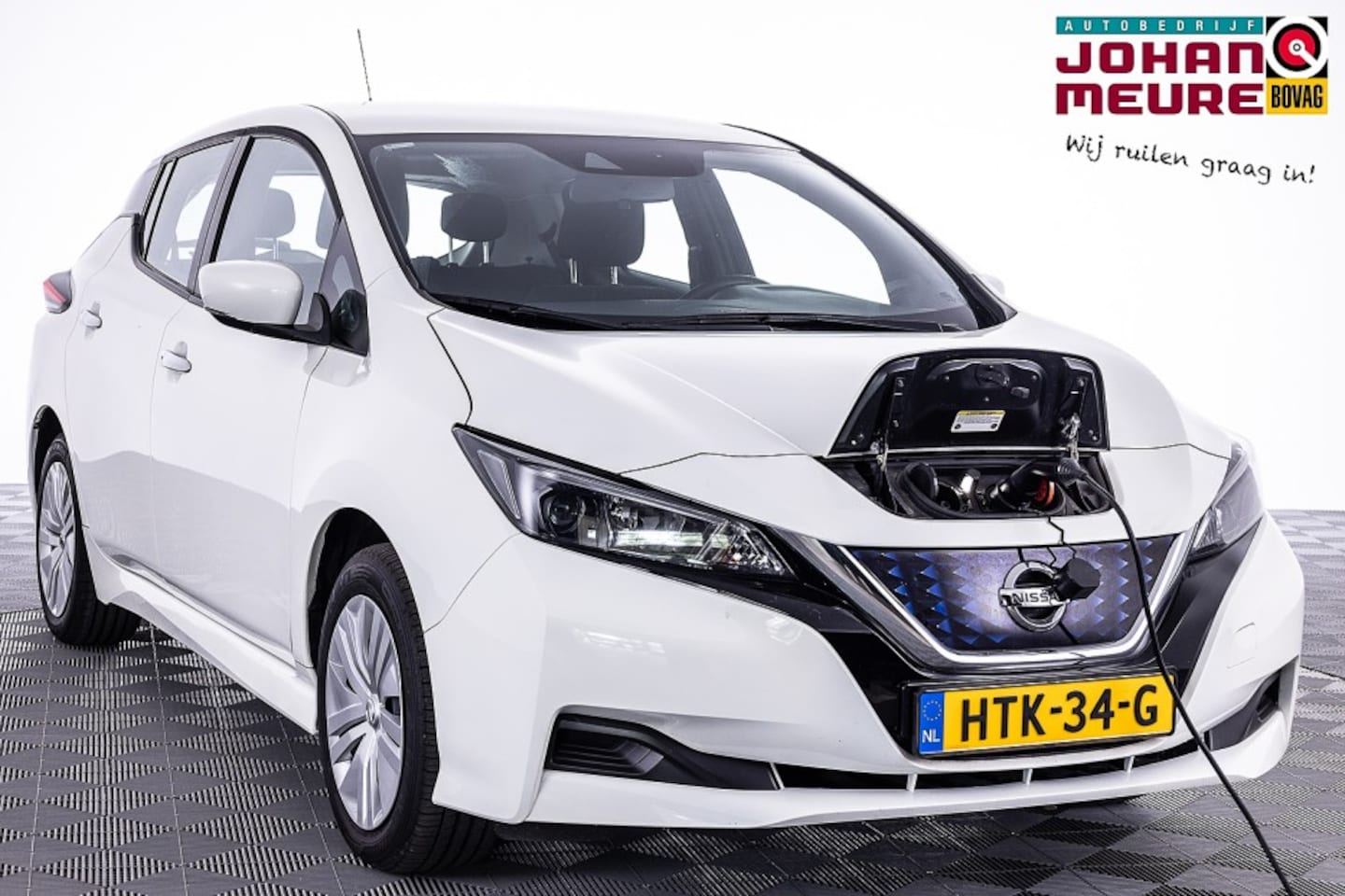 Nissan LEAF - Acenta 40 kWh | 96% SOH | ECC | BLISS | KEYLESS Go - AutoWereld.nl