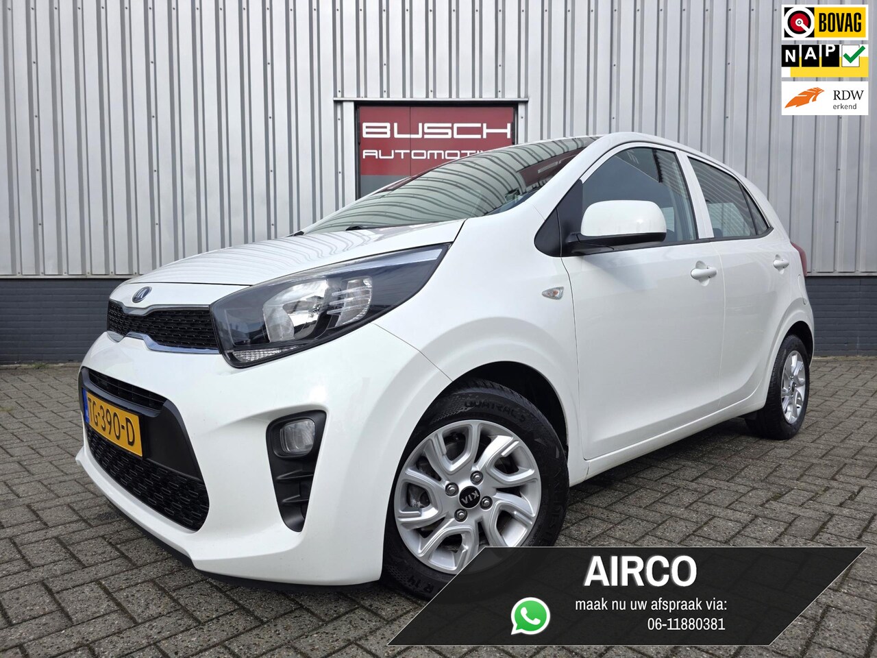 Kia Picanto - 1.0 CVVT 5 deurs ComfortPlusLine Navigator - AutoWereld.nl