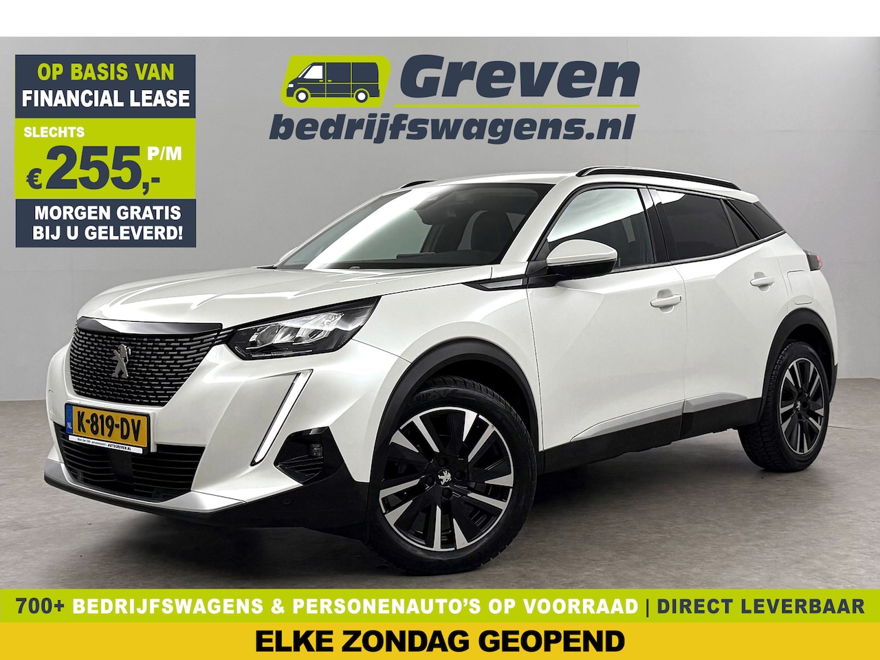 Peugeot 2008 - 1.2 PureTech 360 Camera LED Virtual Trekhaak Parelmoer Carplay Clima Cruise Navi 18"LMV PD - AutoWereld.nl