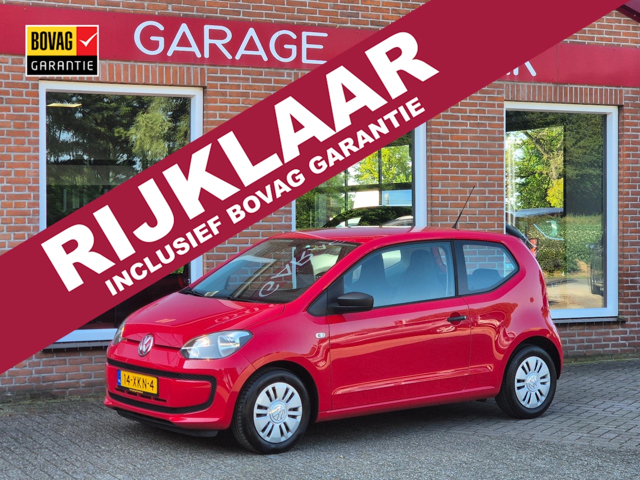 Volkswagen Up! - 1.0 take up! BlueMotion 60PK 3drs cruise control, radio/cd RIJKLAAR - AutoWereld.nl