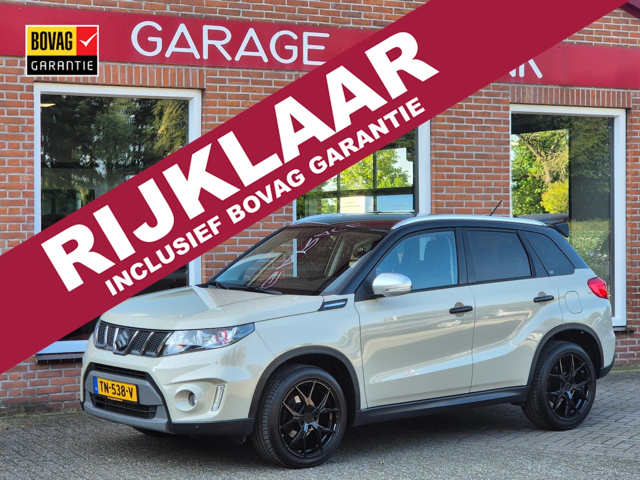 Suzuki Vitara - 1.4 S 140PK 5drs clima, adapt.cruise, navi, camera, pdc, led, keyless, trekhaak RIJKLAAR - AutoWereld.nl