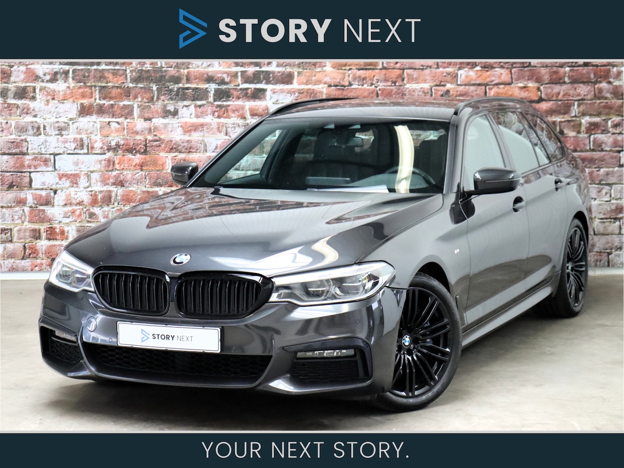 BMW 5-serie Touring - 530i High Executive M Sport Pakket Automaat / Live Cockpit Professional / Trekhaak / Stoel - AutoWereld.nl