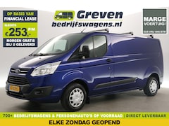 Ford Transit Custom - 290 2.2 TDCI L2H1 Marge Airco Cruise Camera Navi PDC 3 Persoons Trekhaak
