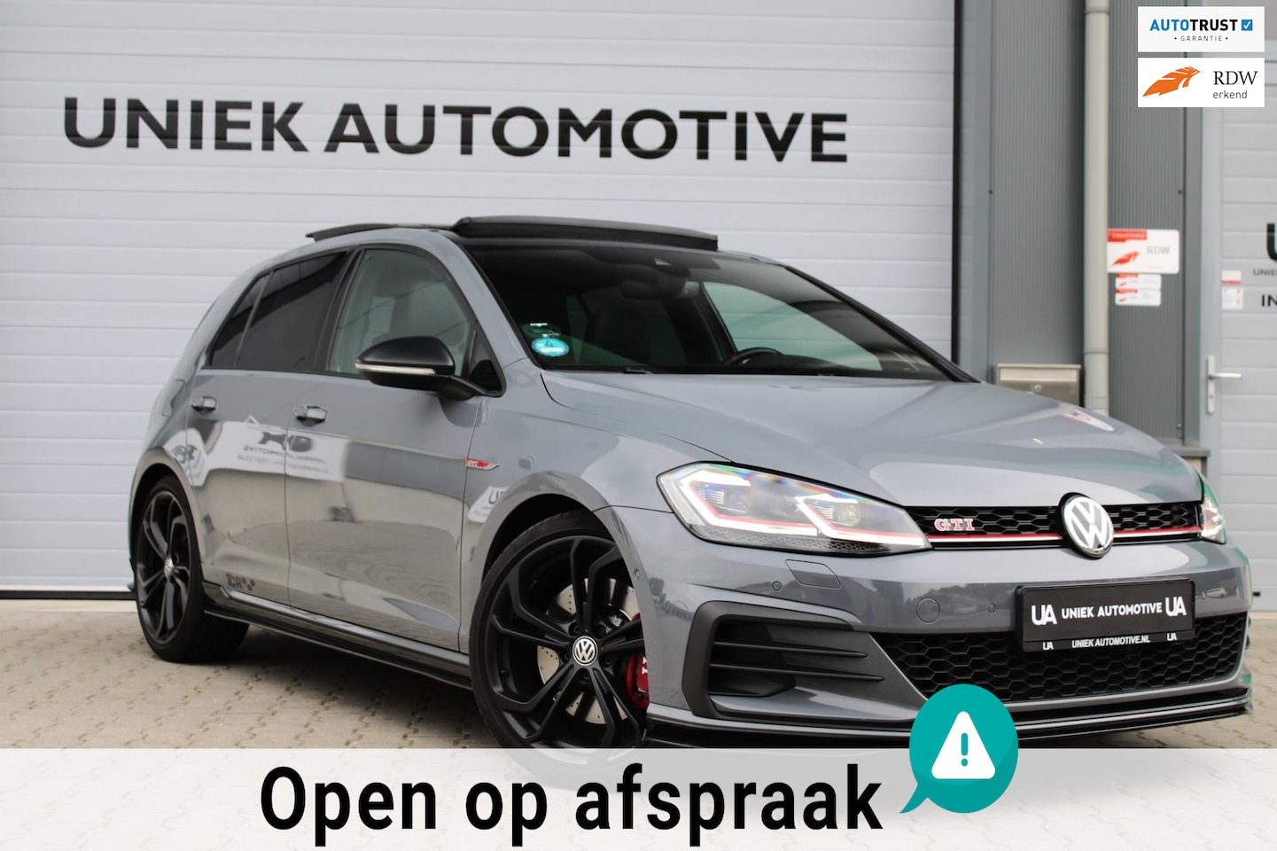 Volkswagen Golf - 2.0 TSI GTI TCR | 290PK | AKRAPOVIC | PANO | VOL LEDER | CAMERA | VIRTUAL | PURE GREY | DY - AutoWereld.nl