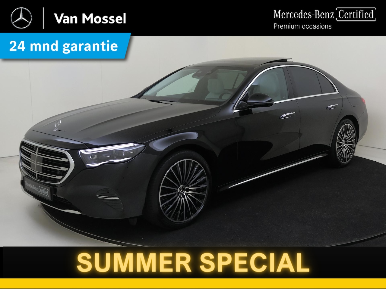 Mercedes-Benz E-klasse - 400 e 4MATIC Exclusive Line / Stoelverwarming / 360Graden-Camera / Panorama-schuifdak / Lu - AutoWereld.nl