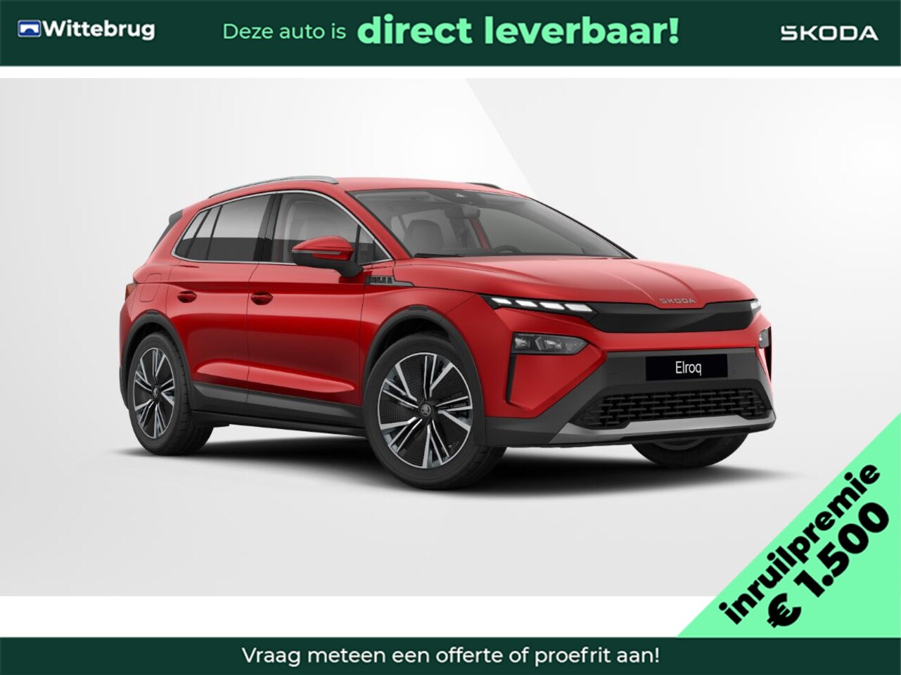 Skoda Elroq - 85 Business Edition Business upgrade pakket Plus / 20 inch Neptune - AutoWereld.nl