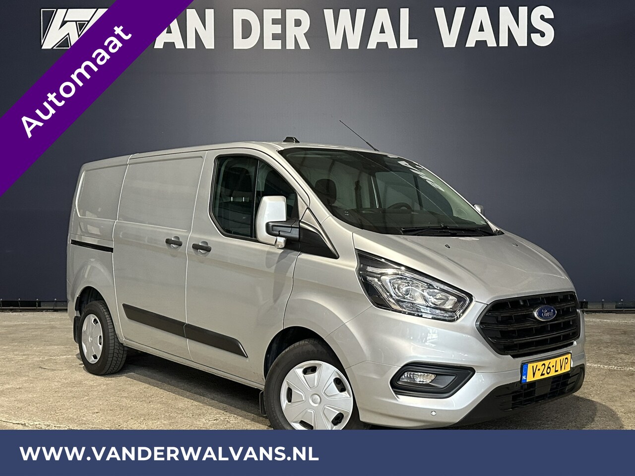 Ford Transit Custom - 2.0 TDCI 131pk Automaat L1H1 Euro6 Airco | LED | Cruisecontrol | Verwarmde voorruit Parkee - AutoWereld.nl