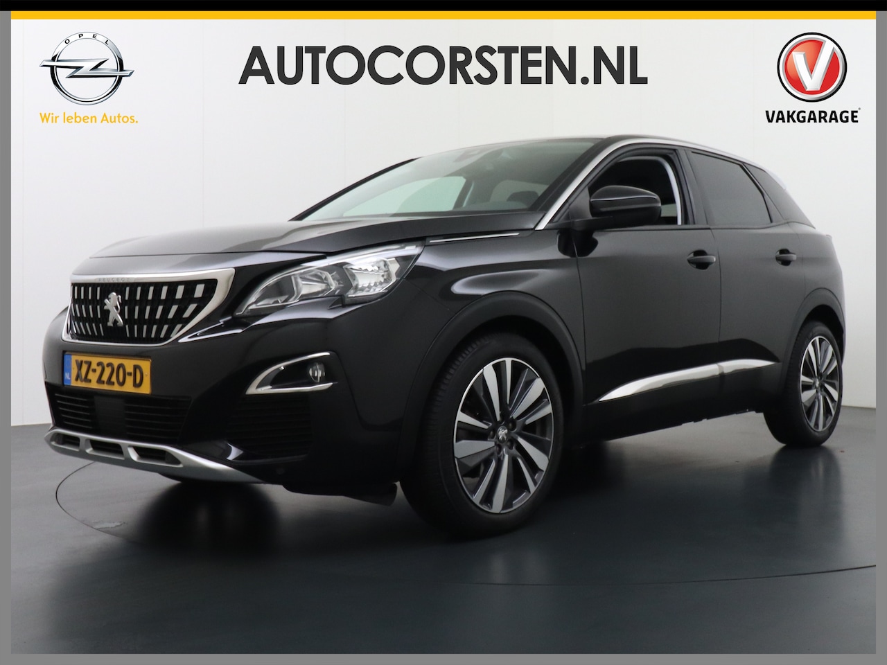 Peugeot 3008 - 1.6T 181PK AUT-8 Leer Navi Cruise Apple Carplay Android 19" Ecc 360°Camera PDC Elek.Achter - AutoWereld.nl