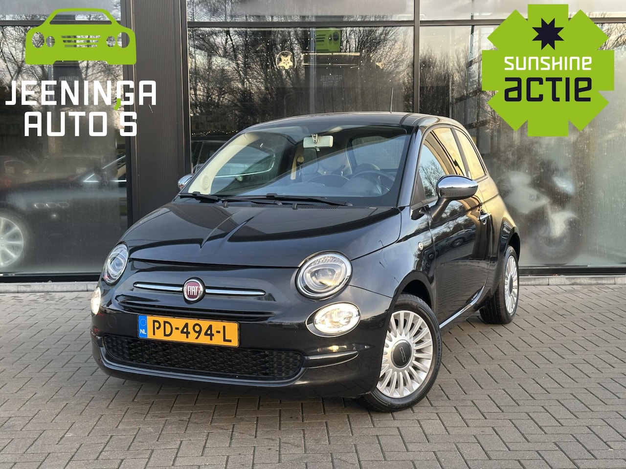 Fiat 500 - 0.9 TwinAir Turbo Sport | LED | U-connect | Cruise - AutoWereld.nl
